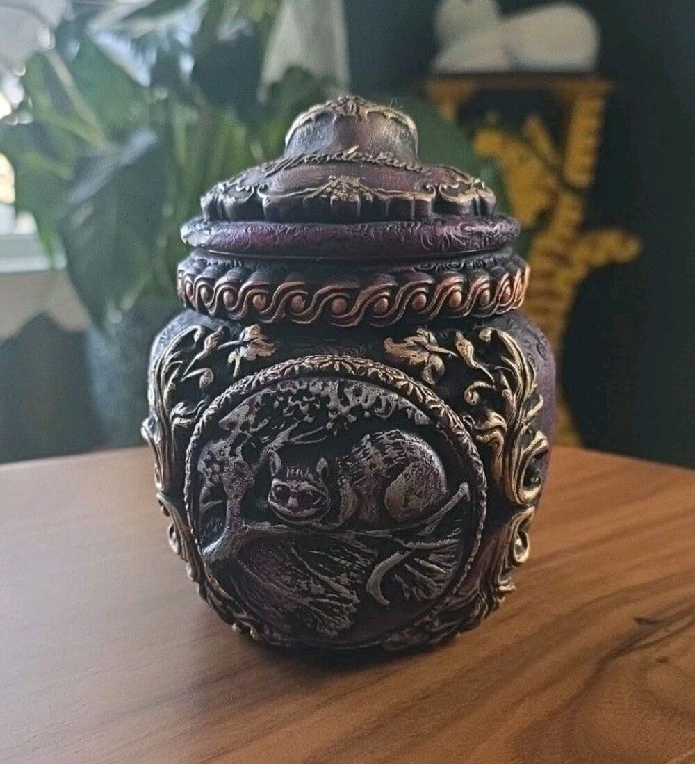 Cheshire Cat Apothecary Jar Alice In Wonderland Jar Art Handmade